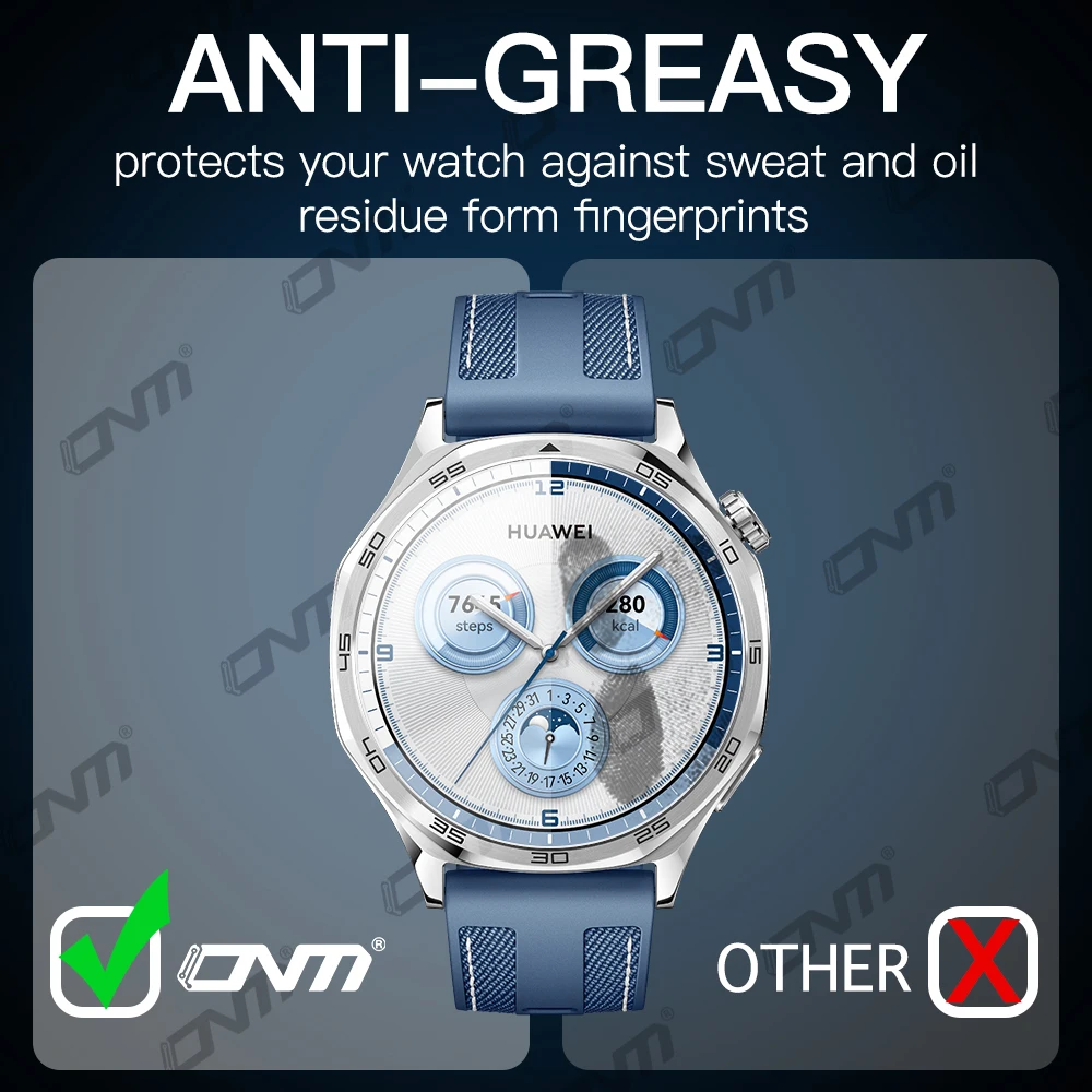 Huawei Watch GT 5 / GT5 Pro용 2.5D 스크린 보호대, 강화 유리 스크래치 방지 보호 필름 액세서리, 46mm, 42mm, 41mm