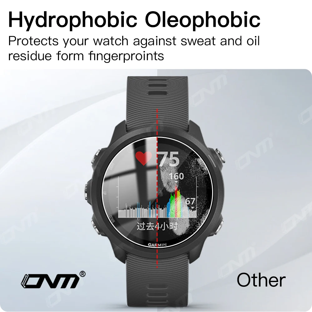 울트라 HD 스크래치 방지 필름 스크린 보호대 유리, 9H 강화 유리, 가민 포러너 955 945 255 245 음악 255S 액세서리