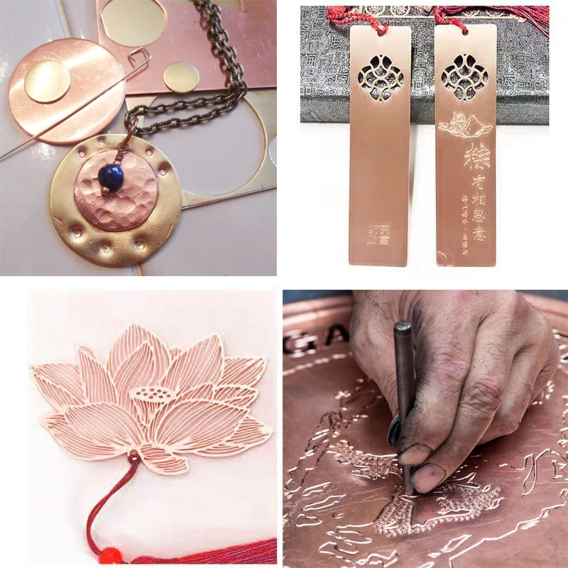 1pcs 순수 구리 시트 Thick0.25mm-8mm 금속 구리 플레이트 100x100mm 150x150mm Cu 금속 시트 호일 플레이트 구리 시트