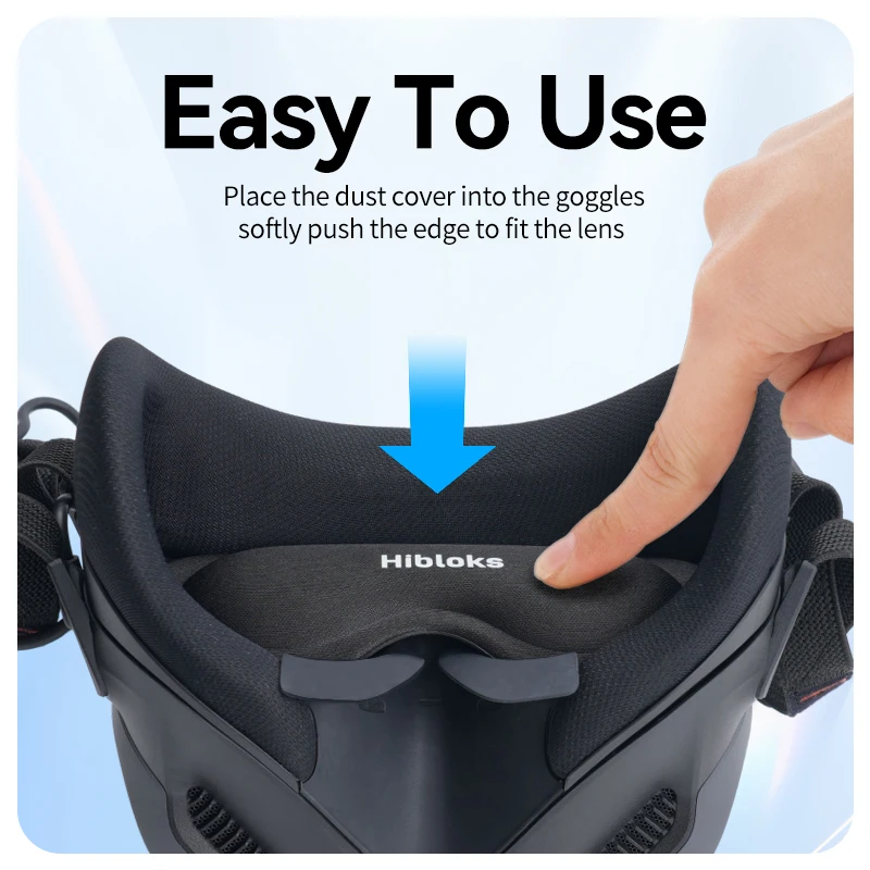 DJI Neo 고글 용 Hibloks Avata 2 N3 스폰지 아이 마스크 방진 차양 렌즈 보호 커버 안티 스크래치 방지 노크