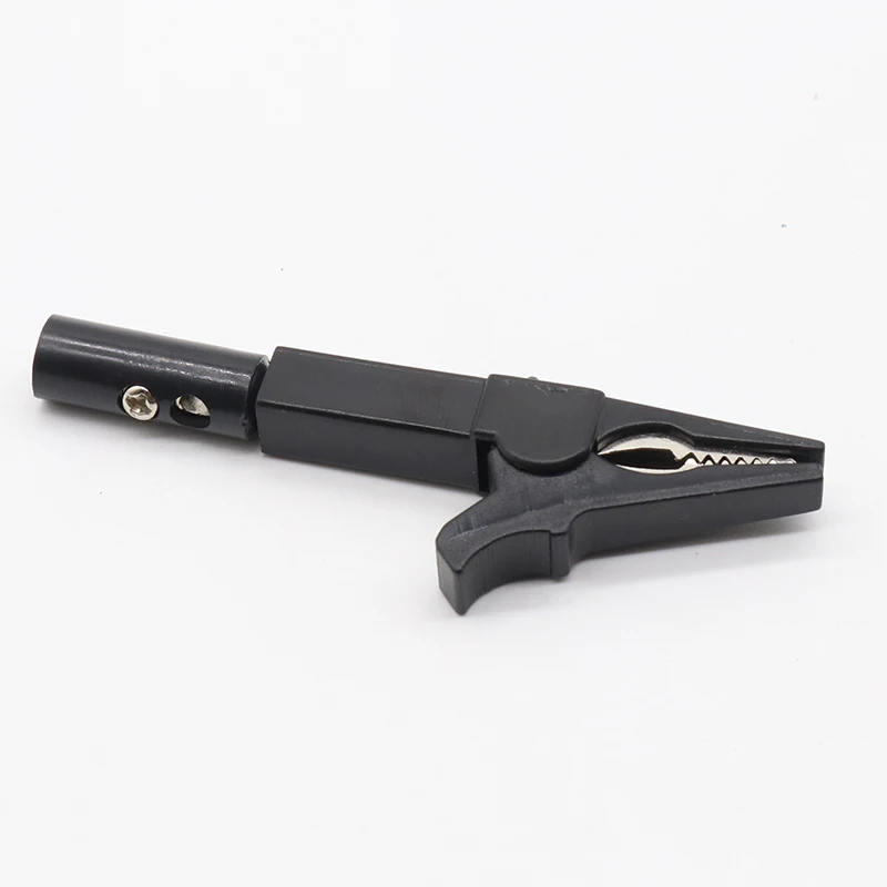 악어 클립 및 바나나 플러그, 테스트 프로브, 4mm 바나나 플러그 케이블 클립, 55mm