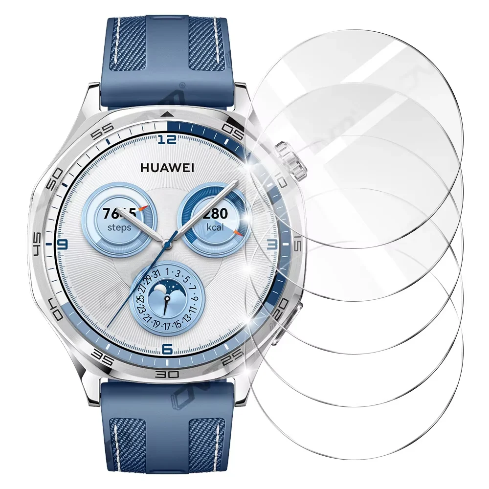 Huawei Watch GT 5 / GT5 Pro용 2.5D 스크린 보호대, 강화 유리 스크래치 방지 보호 필름 액세서리, 46mm, 42mm, 41mm title=Huawei Watch GT 5 / GT5 Pro용 2.5D 스크린 보호대, 강화 유리 스크래치 방지 보호 필름 액세서리, 46mm, 42mm, 41mm 