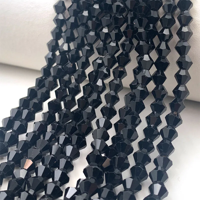 다채로운 오스트리아 크리스탈 더블 콘 비즈, 유리 비즈, 벌크 스페이서 비즈, DIY 바느질 쥬얼리 제작, 도매, 3mm, 4mm, 6mm title=다채로운 오스트리아 크리스탈 더블 콘 비즈, 유리 비즈, 벌크 스페이서 비즈, DIY 바느질 쥬얼리 제작, 도매, 3mm, 4mm, 6mm 