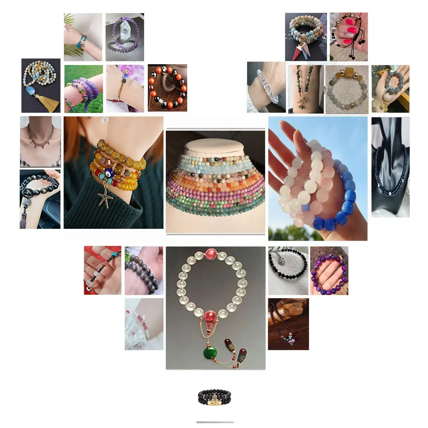 도매면 처리 된 천연 돌 구슬면 처리 된 Amazonite 아쿠아 마린 오팔 Labradorite 느슨한 스페이서 구슬 보석 만들기 2 3 4mm