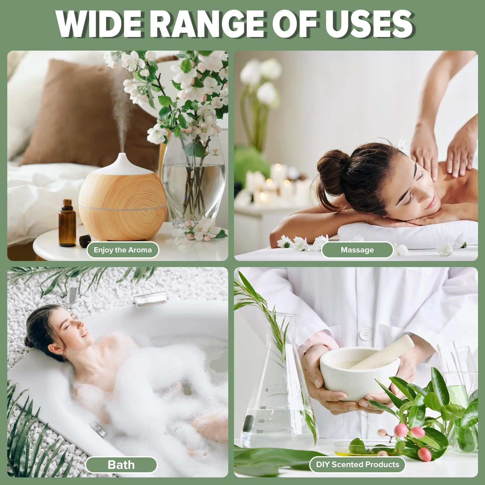 순수 과일 꽃 아로마 향기 오일, 촛불 비누 만들기, 딸기 망고 열정 머스크 바나나 코코넛 오일, 스포이드 포함, 10ml