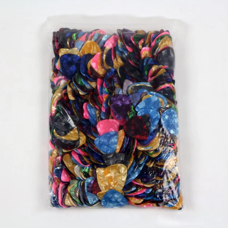 10PCS 기타 추천 Plectrum 중재자 셀룰로이드 전기 부드러운 기타 추천베이스 어쿠스틱 일렉트릭 기타 액세서리