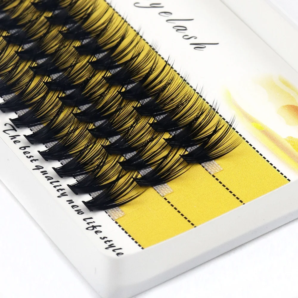 40/30/20D 클러스터 속눈썹 연장 1Box/60 번들 자연 두꺼운 밍크 속눈썹 러시아 개별 속눈썹 뭉치 도매 섬모