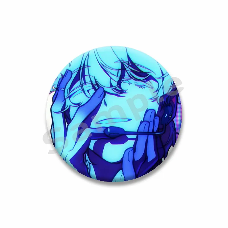 외계인 무대 라운드 브로치 Tinplate Hyuna Sua TILL IVAN 브로치 만화 Mizi Luka 배지 핀 배낭 모자 액세서리 친구 선물