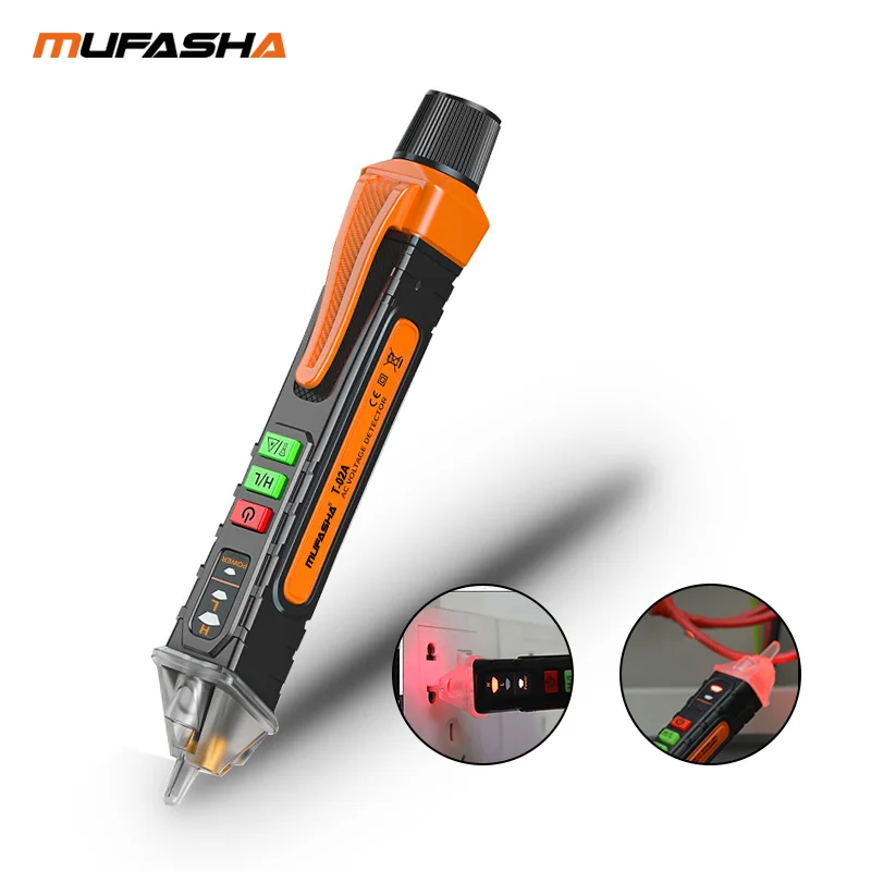 비접촉 전압 검출기 전기 펜 AC 전압 테스터 스마트 브레이크 포인트 파인더 12-1000V title=비접촉 전압 검출기 전기 펜 AC 전압 테스터 스마트 브레이크 포인트 파인더 12-1000V 