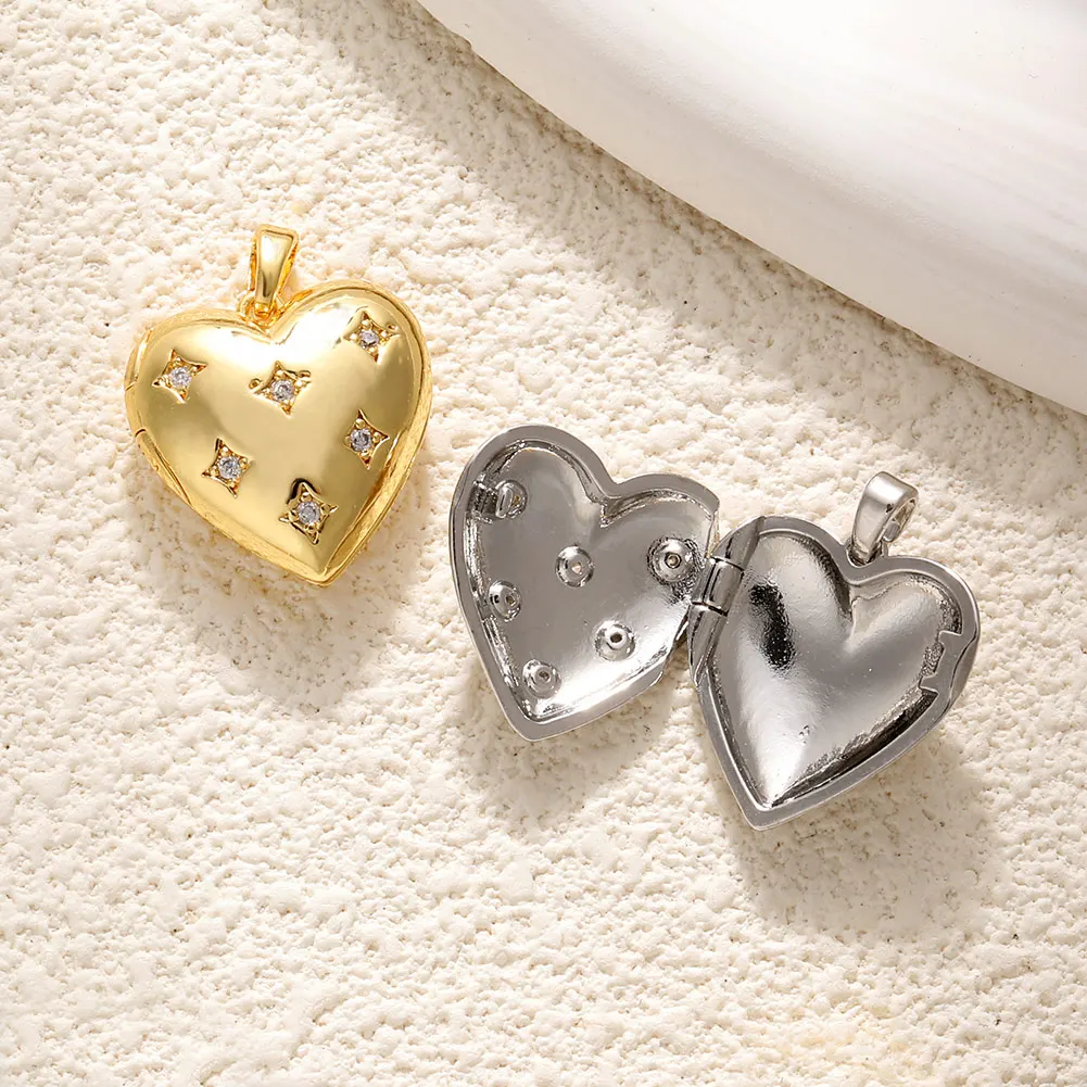 BenS 레오파드 패턴 하트 펜던트, 에나멜 드리핑 오일 참, DIY 수제 목걸이 쥬얼리 액세서리 도매, P17