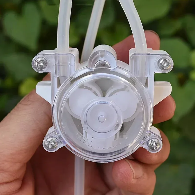 마이크로 연동 펌프 DC 6V-12V 소형 미니 500 기어드 모터 도징 실험실 잉크 샘플링 펌프 용 액체 물 짜기