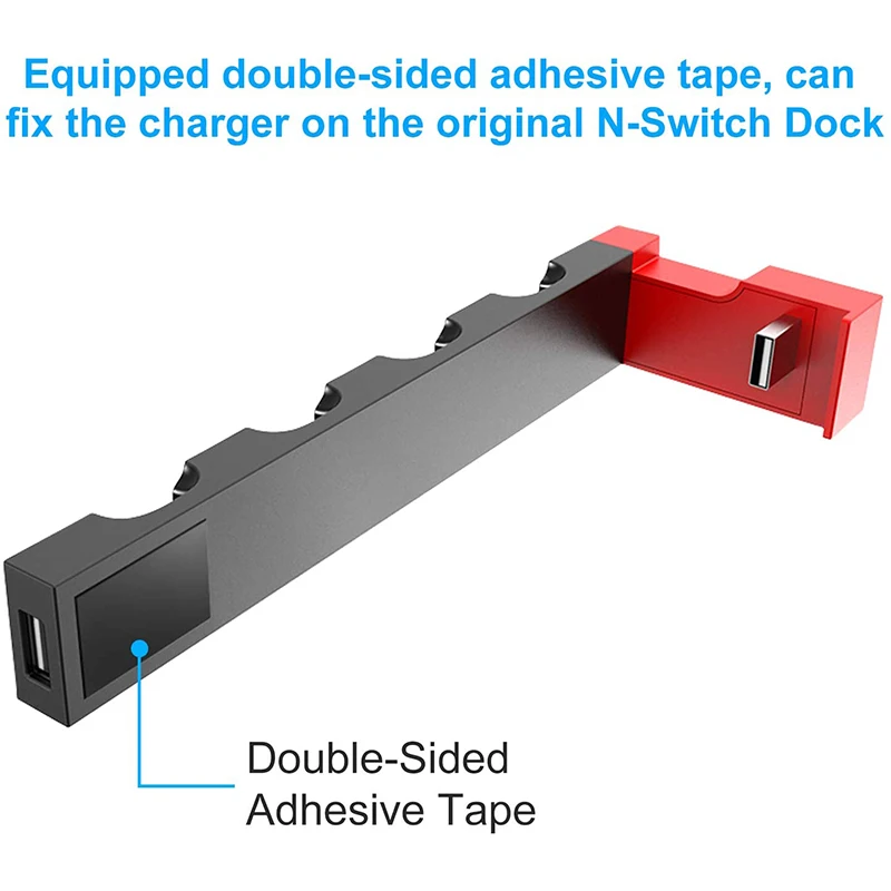 닌텐도 스위치 Joy-Con 컨트롤러 충전기 도크 스탠드 스테이션 홀더 스위치 NS Joy-Con 게임 지원 도크 충전