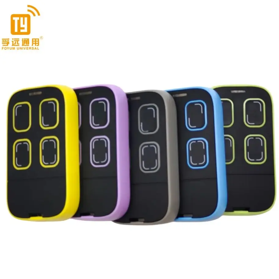 다중 주파수 범용 차고 제어 도어 원격 컨트롤러 280-868mhz 게이트 제어 433mhz 315 390 복사기 복사기