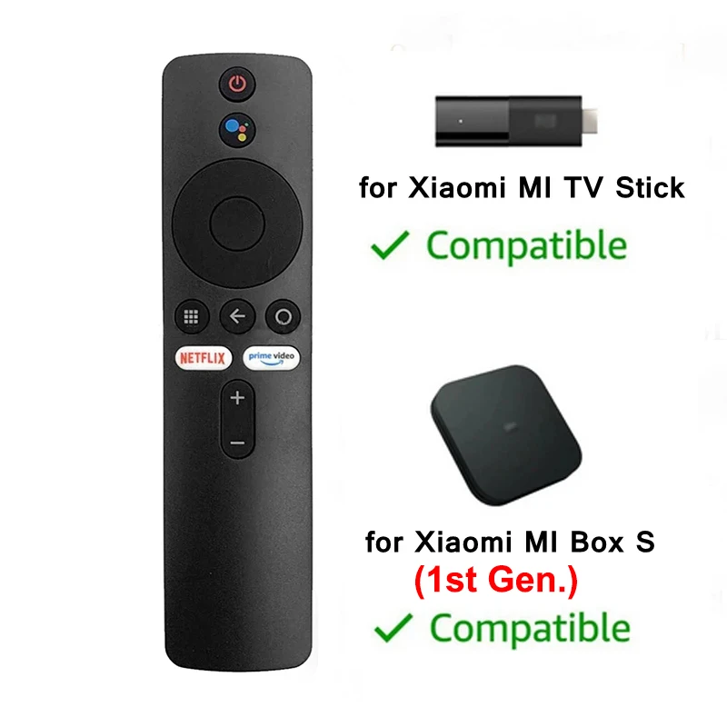 Xiaomi MI Box S 블루투스 음성 원격 제어 XMRM-006 스마트 TV 박스 MI TV 스틱 MDZ-22-AB MDZ-24-AA Google Assistant