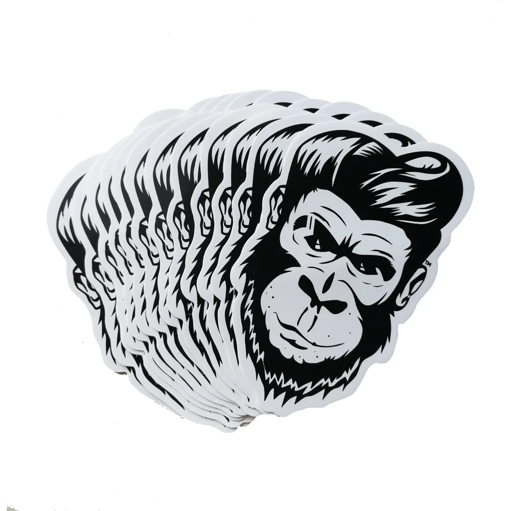 PVC 방수 다이 컷 비닐 로고 디자인 브랜드 노트북 귀여운 맞춤형 스티커, 비즈니스용 광택 필름, 맞춤형 스티커, 100 개