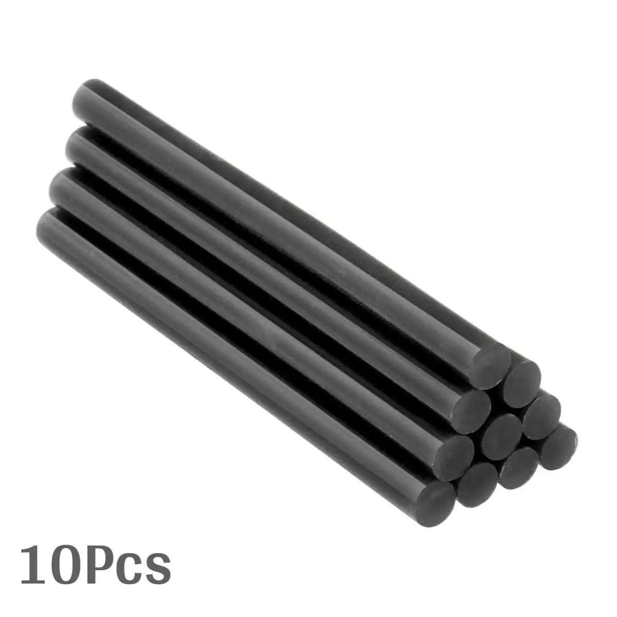 5pcs 10pcs 블랙 핫멜트 접착제 스틱 7mm x 100mm 접착제 홈 DIY 도구 핫멜트 접착제 총 공예 앨범 수리 접착제 스틱