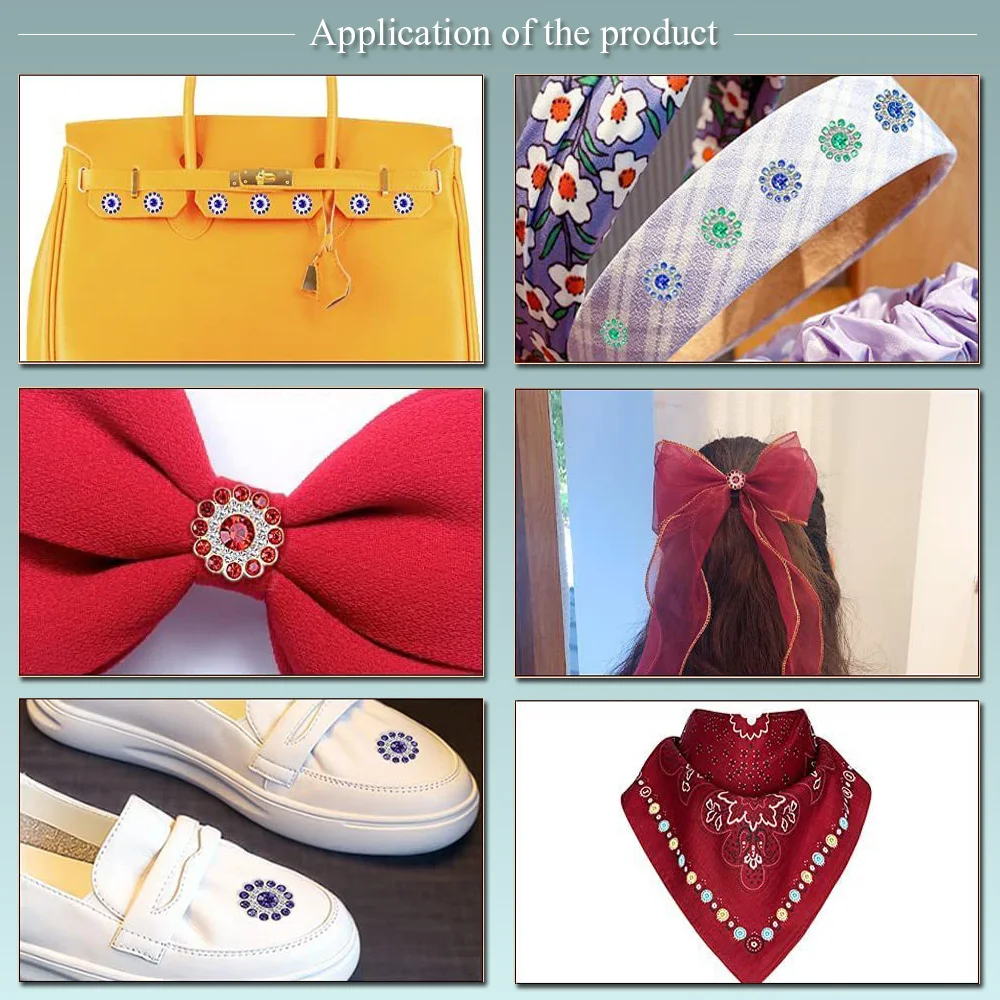 8mm-12mm 해바라기 바느질 클로 라인 석 크리스탈 유리 구슬 단추 돌 의류 바느질 액세서리에 대한 라인 석에 바느질