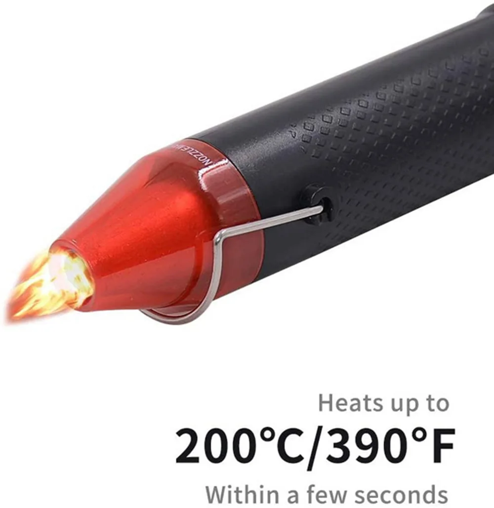 300W 전기 미니 히트 건 DIY 공예 엠보싱 수축 포장 PVC에 대 한 300PCS 열 수축 엉덩이와 휴대용 뜨거운 공기 총