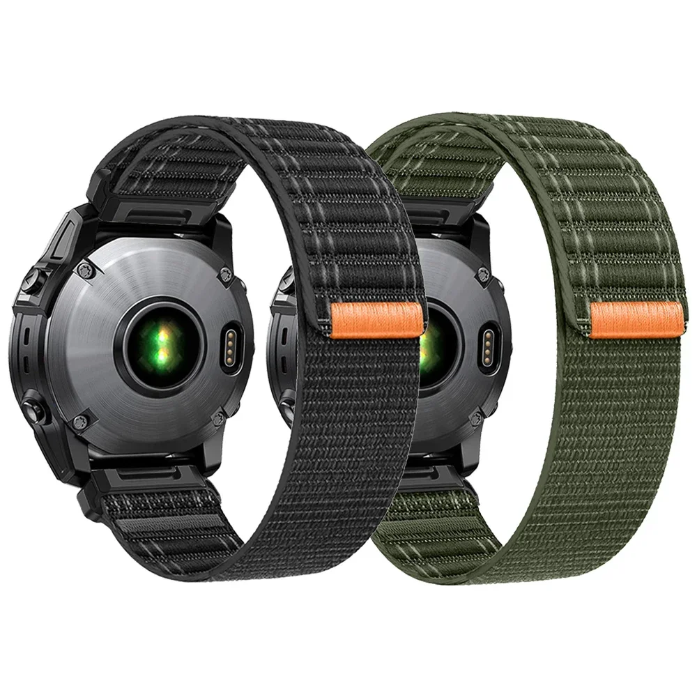 Garmin Fenix ​​E 8 47mm 51mm 7 7X 6 6X 5 5X Plus/Enduro 3/Epix Pro Gen 2 스트랩 팔찌용 QuickFit 22mm 26mm 우븐 나일론 밴드 title=Garmin Fenix ​​E 8 47mm 51mm 7 7X 6 6X 5 5X Plus/Enduro 3/Epix Pro Gen 2 스트랩 팔찌용 QuickFit 22mm 26mm 우븐 나일론 밴드 