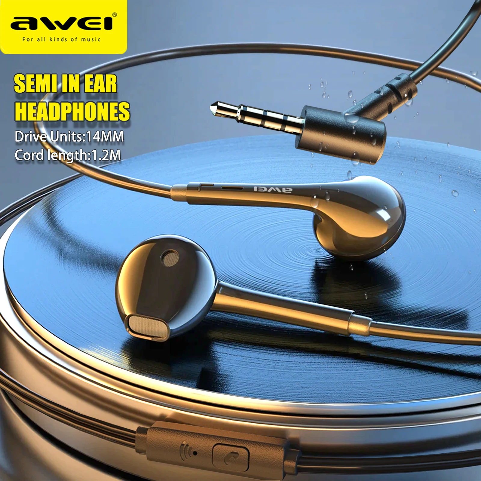 Awei PC-7 PC-7T 유선 제어 이어폰, 마이크 포함 인이어, 핸즈프리 통화 헤드폰, 샤오미 삼성용, 3.5mm, C타입 title=Awei PC-7 PC-7T 유선 제어 이어폰, 마이크 포함 인이어, 핸즈프리 통화 헤드폰, 샤오미 삼성용, 3.5mm, C타입 