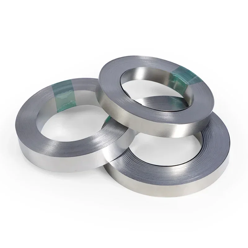 10m/롤 18650 리튬 이온 배터리 니켈 도금 스트립 커넥터 0.1mm 0.12mm 0.15mm 0.2mm 배터리 커넥터 스폿 용접기 스틸 벨트