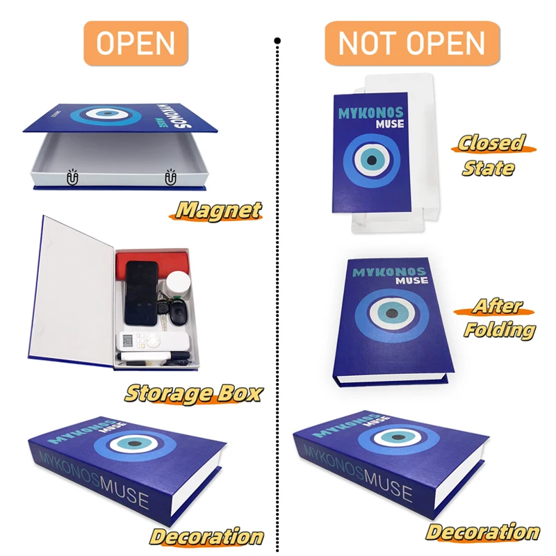 바우하우스 장식 책 오픈 럭셔리 가짜 책 보관 상자 홈 장식 Matisse Boho Monet 커피 테이블 선반 인테리어 장식