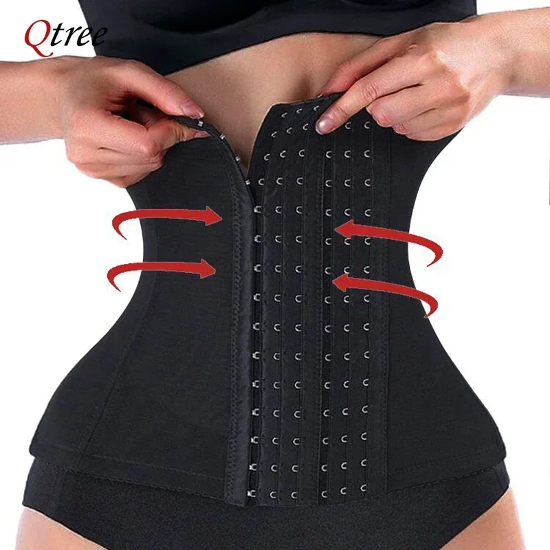 Qtree 드레스 슬리밍 허리 트레이너 벨트 Shapewear 여성 배꼽 Cincher 바디 셰이퍼 지방 압축 스트랩 거들 회사 후크 코르셋 title=Qtree 드레스 슬리밍 허리 트레이너 벨트 Shapewear 여성 배꼽 Cincher 바디 셰이퍼 지방 압축 스트랩 거들 회사 후크 코르셋 