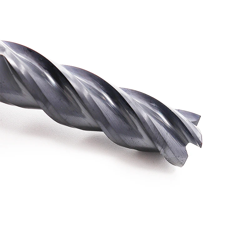 ZGT 엔드밀 합금 초경 텅스텐 강철 밀링 커터 엔드 밀 HRC50 4 플루트 4mm 6mm 8mm 10mm 12mm 금속 커터 밀링 도구