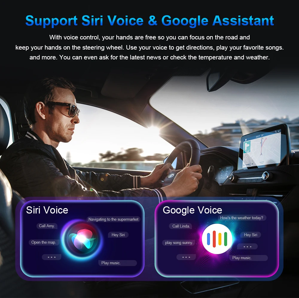 IHeylinkit 2024 새로운 2 In 1 미니 무선 Carplay 안드로이드 자동 무선 어댑터 대부분의 차량 모델에 대한 스마트 연결