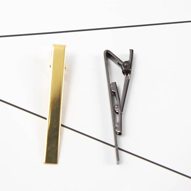 남자의 금속 넥타이 바 드레스 셔츠에 대한 새로운 넥타이 클립 결혼식을위한 넥타이 핀 금속 실버 컬러 넥타이 클립 남자 액세서리