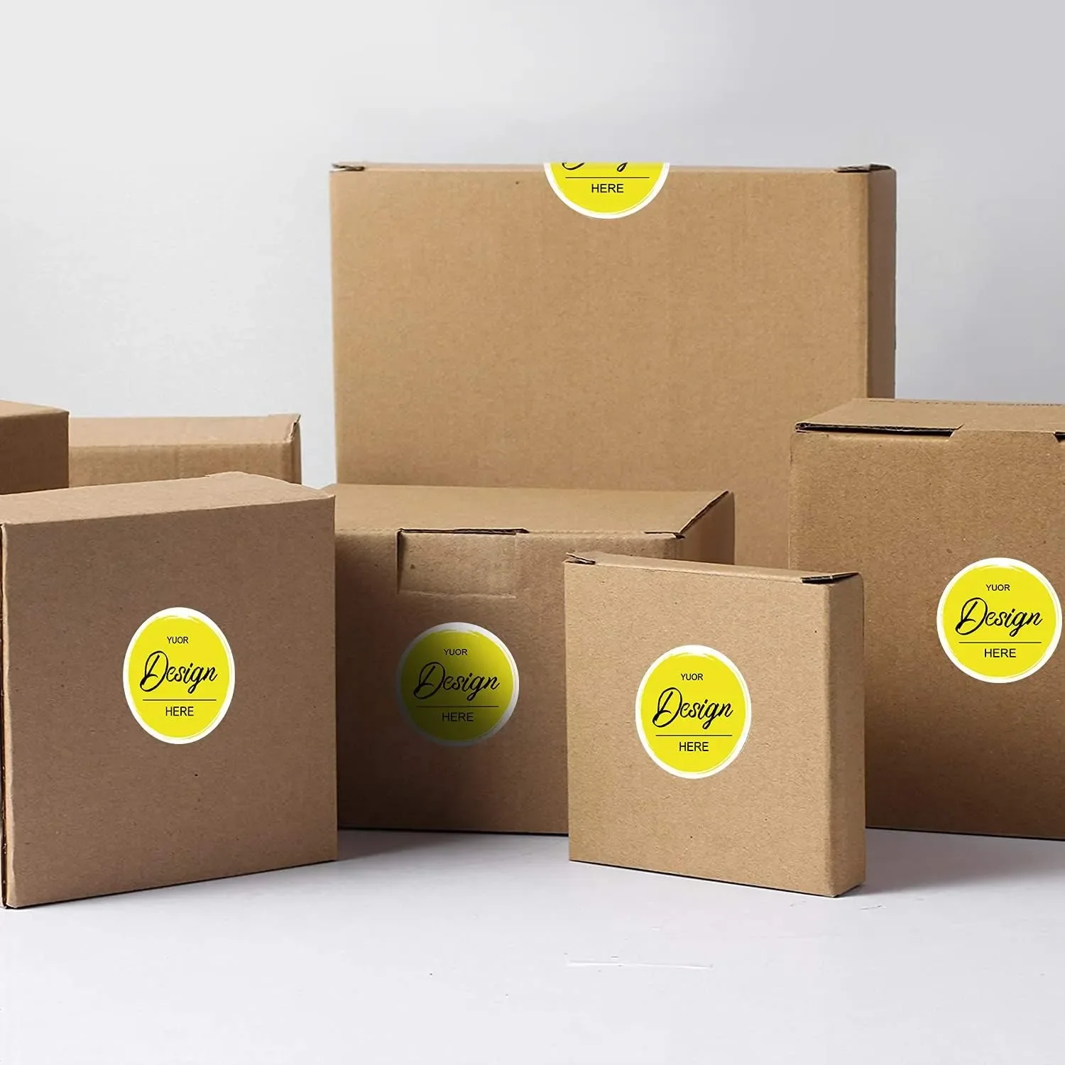 사용자 정의 스티커 성찬 라벨 회사 로고 선물 포장에 대한 개인 디자인의 라운드 맞춤형 스티커 로고 스티커