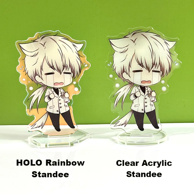 사용자 정의 그림 Standee 투명 아크릴 스탠드 만화 매력 게임 애니메이션 디자인 맞춤형 책상 장식 모델 키 체인 팬을위한 선물