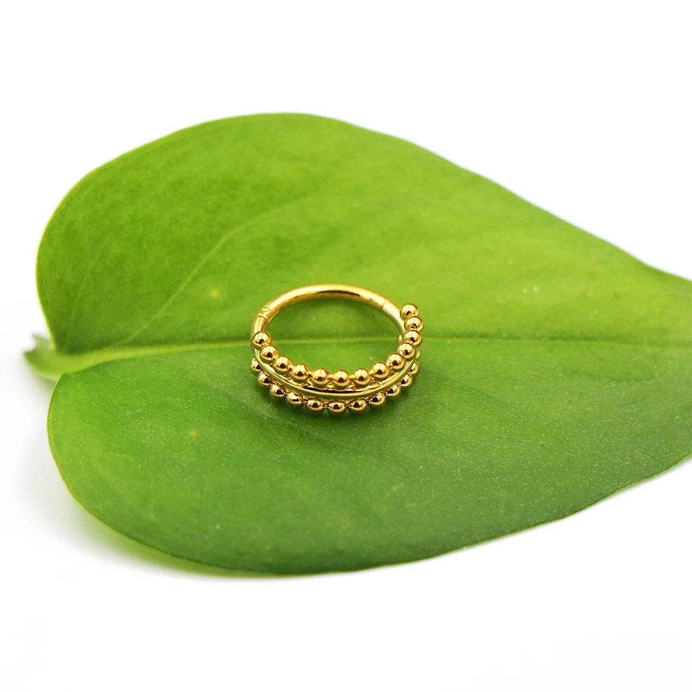 조가비 피어싱 꿀벌 귀걸이 Tragus 헬릭스 연골 코 링 316L 스테인레스 스틸 리모콘 바디 Daith 피어싱 쥬얼리 여성용