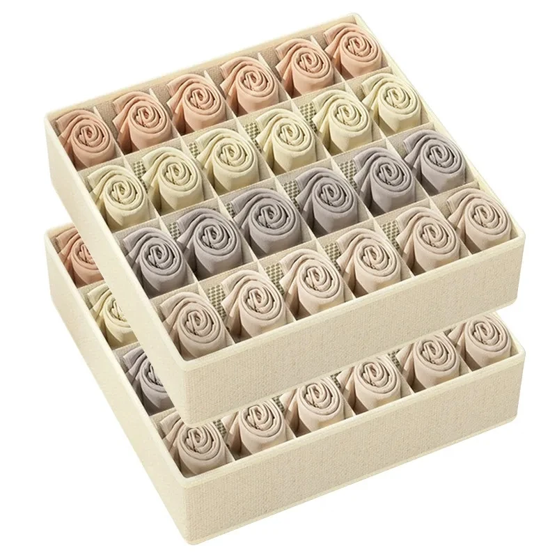 속옷 주최자 브래지어 보관 상자 팬티 양말 보관 상자 침실 옷장 의류 주최자 접이식 서랍 분리기 Cas title=속옷 주최자 브래지어 보관 상자 팬티 양말 보관 상자 침실 옷장 의류 주최자 접이식 서랍 분리기 Cas 