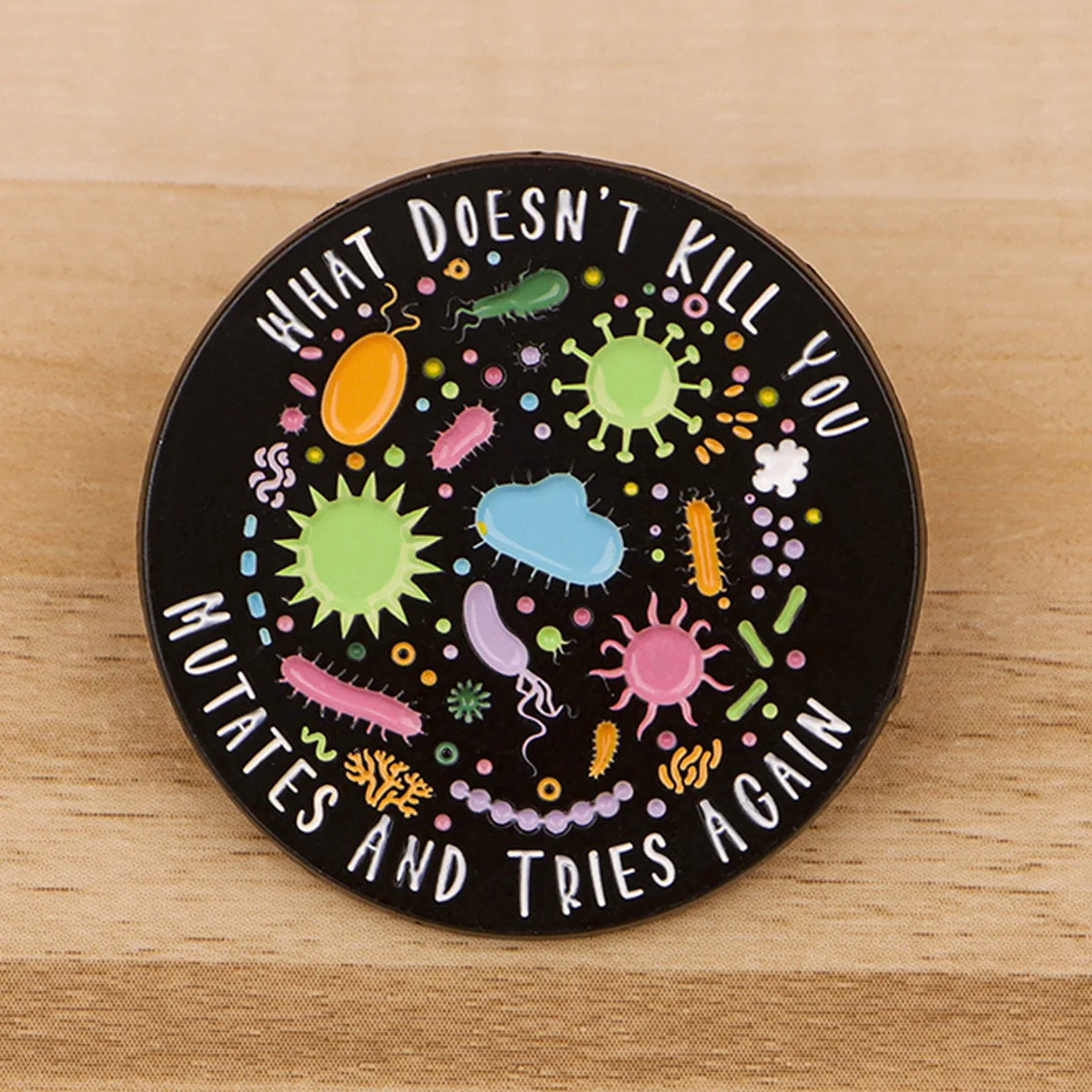 박테리아 에나멜 핀 간호사 의사 배지 여성용 배낭 브로치 과학 옷깃 핀 코스프레 액세서리 장난감 선물 title=박테리아 에나멜 핀 간호사 의사 배지 여성용 배낭 브로치 과학 옷깃 핀 코스프레 액세서리 장난감 선물 