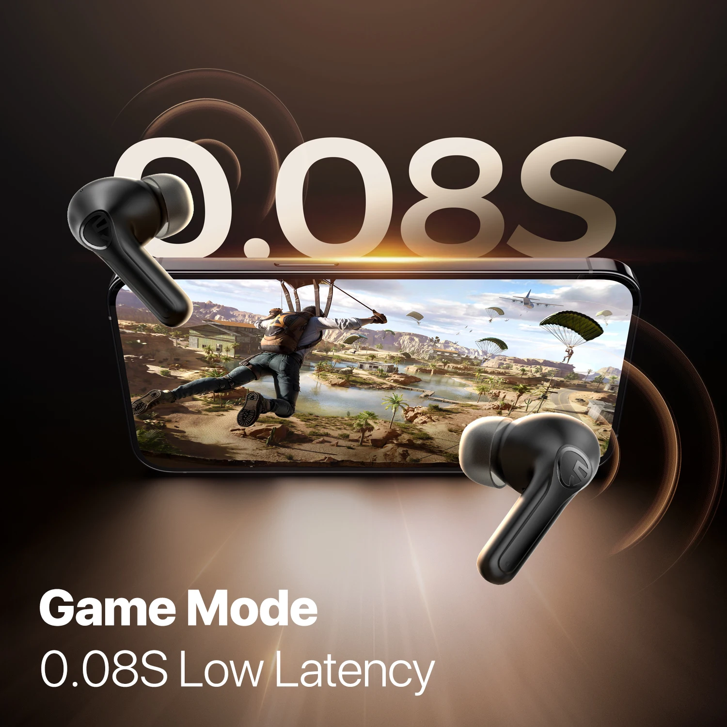 SoundPEATS T3 pro 무선 이어버드 능동형 소음 차단 Bluetooth V5.4 이어폰, 4개의 마이크, 12mm 드라이버, 다중 지점 연결