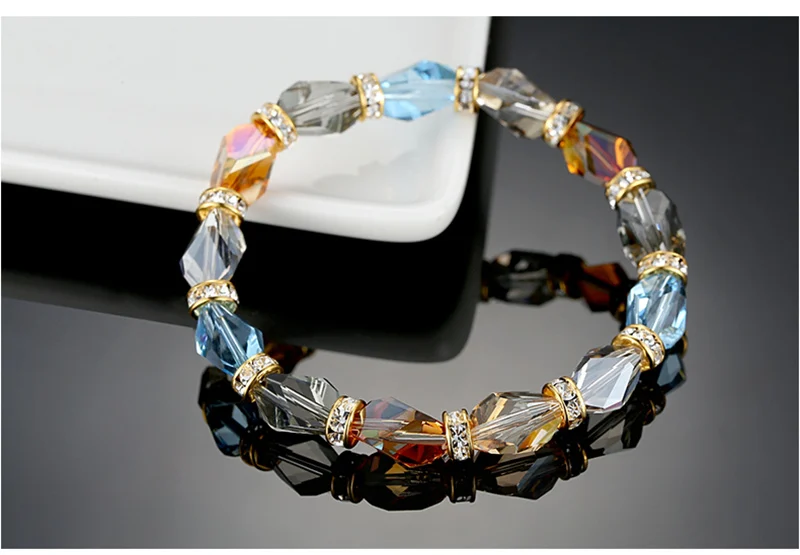 새로운 50pcs 6mm 체코 크리스탈 라인 석 유리 라운드 느슨한 스페이서 비즈 쥬얼리 만들기 DIY 팔찌 목걸이