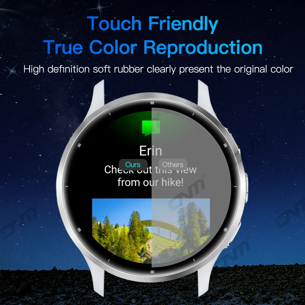 Garmin Venu 3 3 S 스크린 보호대 스크래치 방지 필름, 5D 보호 필름, Garmin Venu 3 스크린 보호대 (유리 아님)