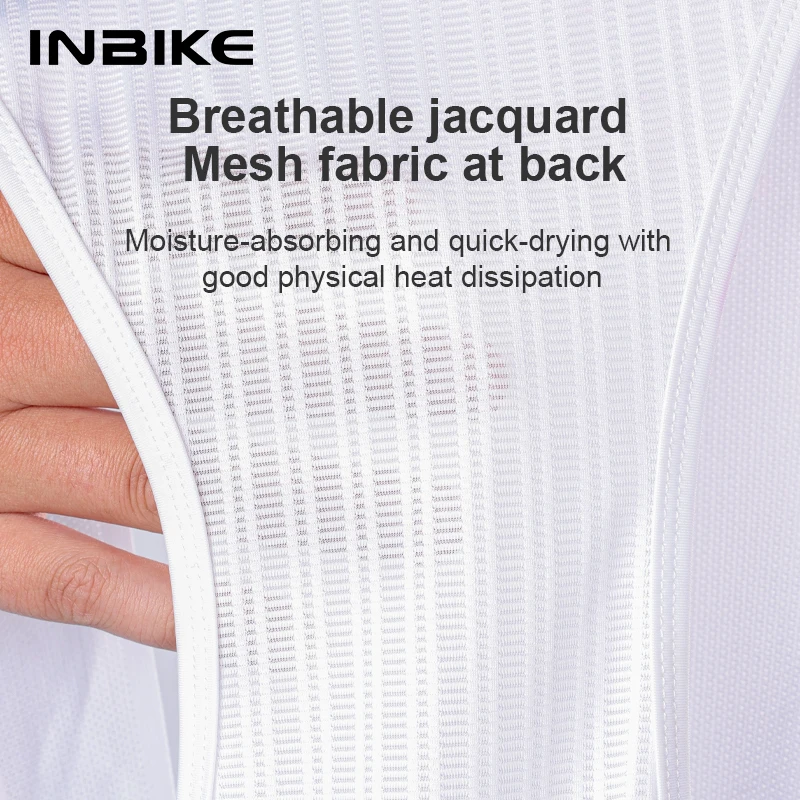 INBIKE 여름 사이클링 턱받이 반바지 3D 패딩 남성용 MTB 자전거 반바지 바지 남자 도로 사이클링 바지 포켓 옷이있는 자전거 반바지