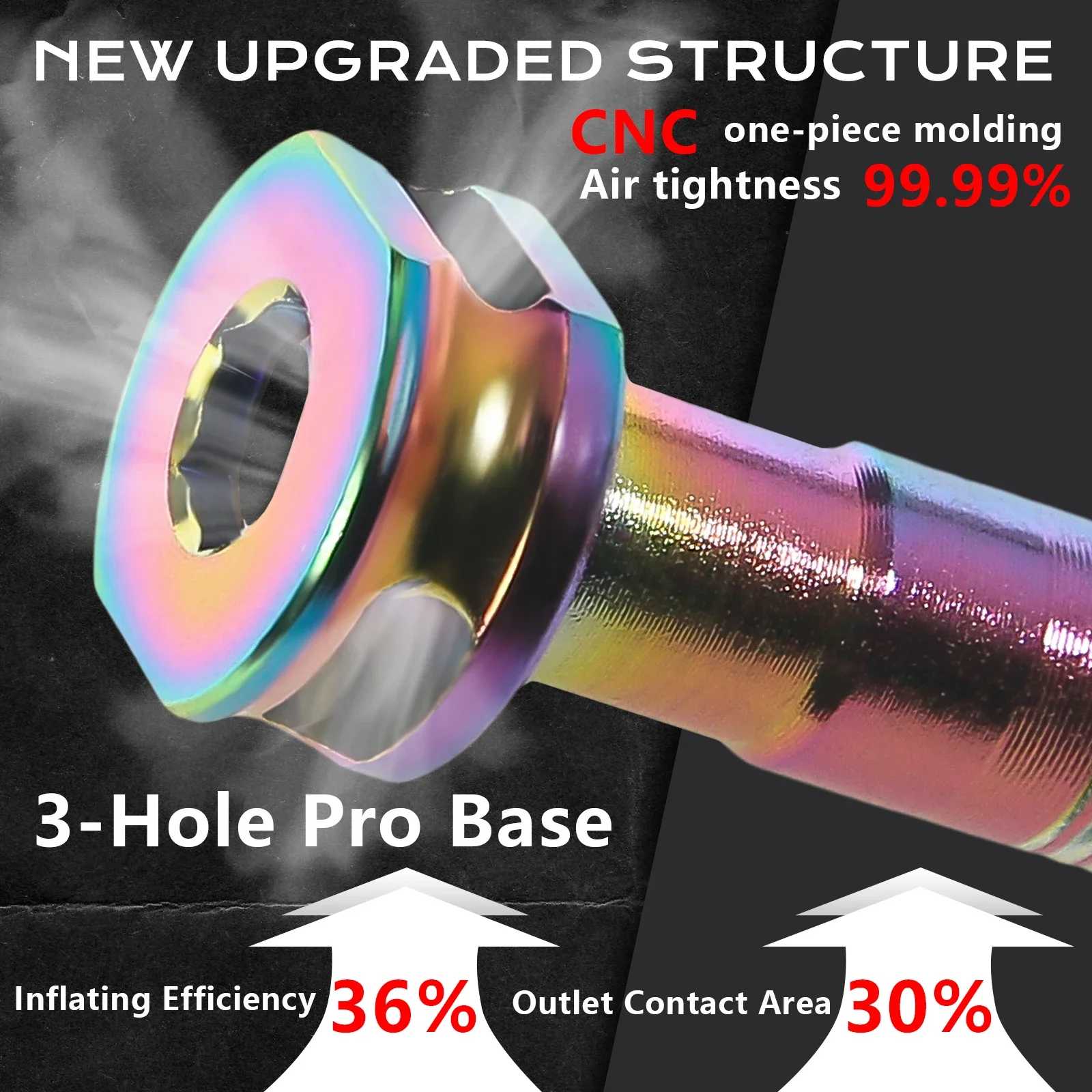 BUCKLOS 자전거 튜브리스 밸브 40MM 44MM 55MM 60MM 도로 산악 자전거 Presta 밸브 고품질 타이어 젖꼭지 MTB 액세서리