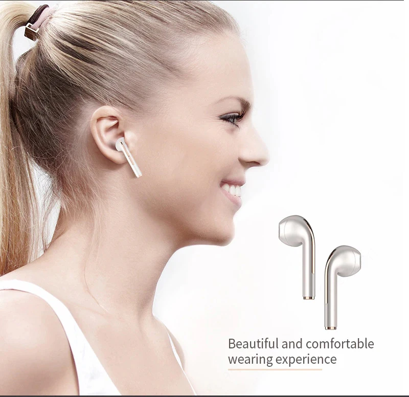 Xiaomi J18 무선 블루투스 헤드셋 HiFI 이어폰 형 스테레오 마이크 터치 방수 TWS 소음 차단 게임용 헤드셋