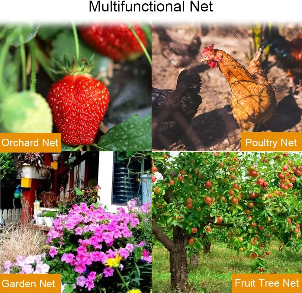 조류 그물 조류 사슴 방지 보호 그물, 농작물 정원 그물, 새, 고양이, 사슴 및 동물로부터 보호