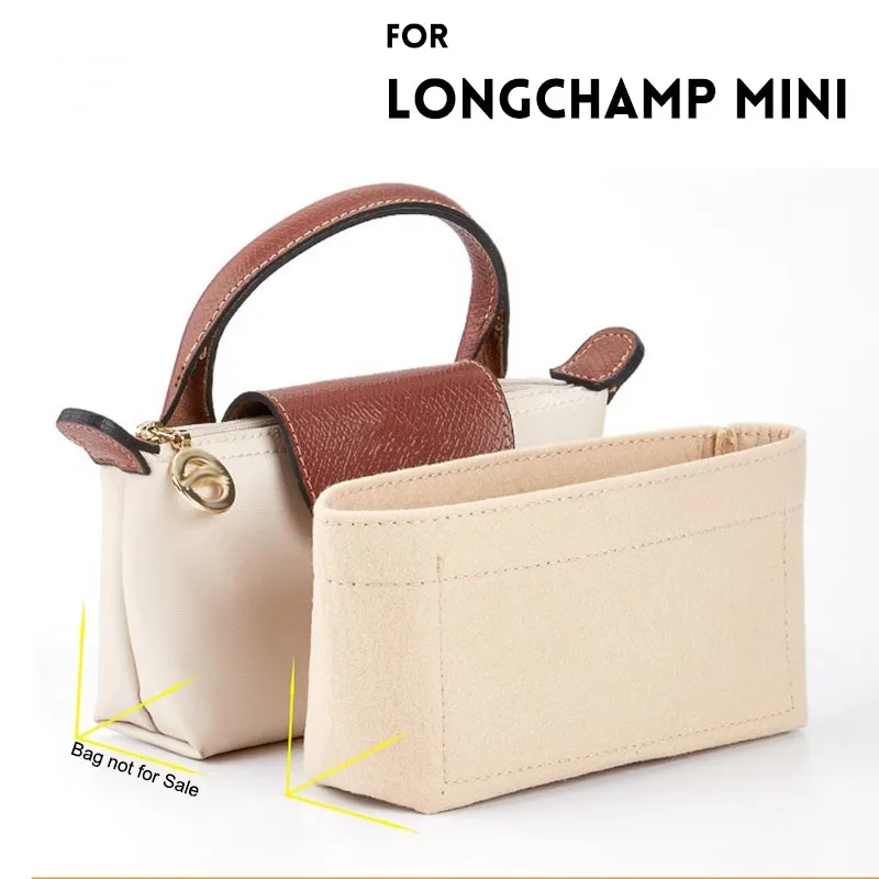 LONGCHAMP 미니 토트 용 가방 주최자 Timid Bag 보관 및 마무리 내부 가방 라이너 핸드백 삽입 주최자 맞춤 미니 사이즈 title=LONGCHAMP 미니 토트 용 가방 주최자 Timid Bag 보관 및 마무리 내부 가방 라이너 핸드백 삽입 주최자 맞춤 미니 사이즈