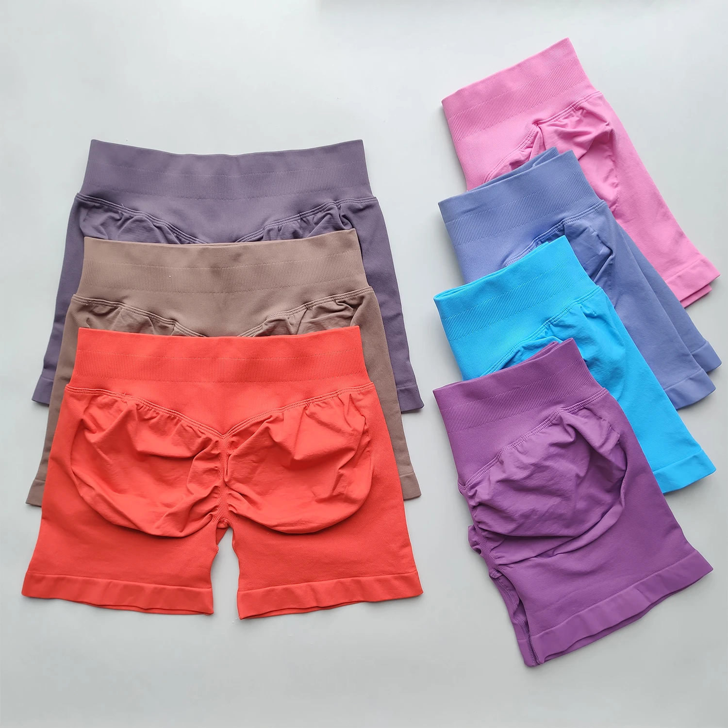 ARFTE Shorts 4.5 Gym Woman Scrunch Shorts 로우 리브 밴드 운동 Seamless Shorts Booty Hight Stretch Running Gym Sporty Shorts