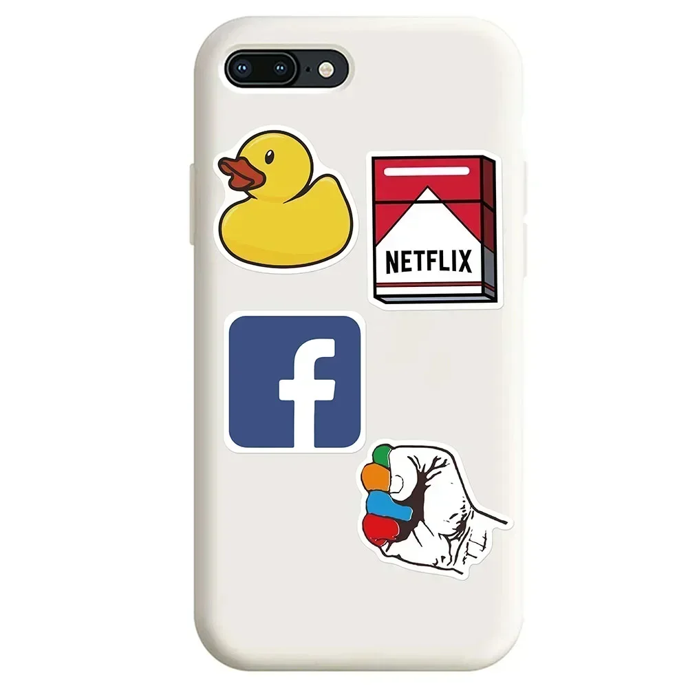 10/30/51/103Pcs 멋진 패션 브랜드 로고 스티커 DIY 스케이트 보드 노트북 수하물 자전거 오토바이 전화 자동차 스티커 데칼 어린이 장난감