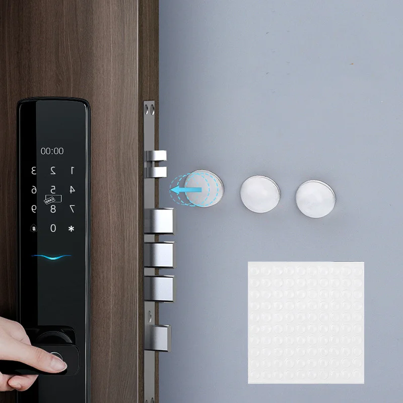 실리콘 캐비닛 범퍼 고무 댐퍼 버퍼 충격 방지 가구 패드 쿠션 자체 접착 도어 핸들 스토퍼 벽 보호대