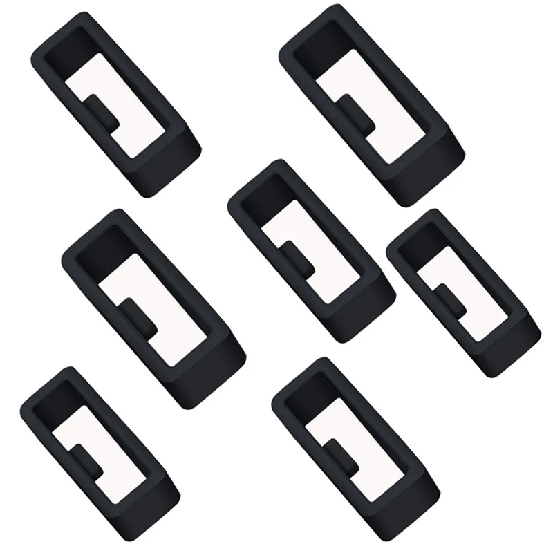 2/5 pcsWatch 스트랩 홀더 루프, 실리콘 시계 밴드 키퍼 리테이너 FastenerRing 부품 스마트 시계 밴드 손목 밴드 교체