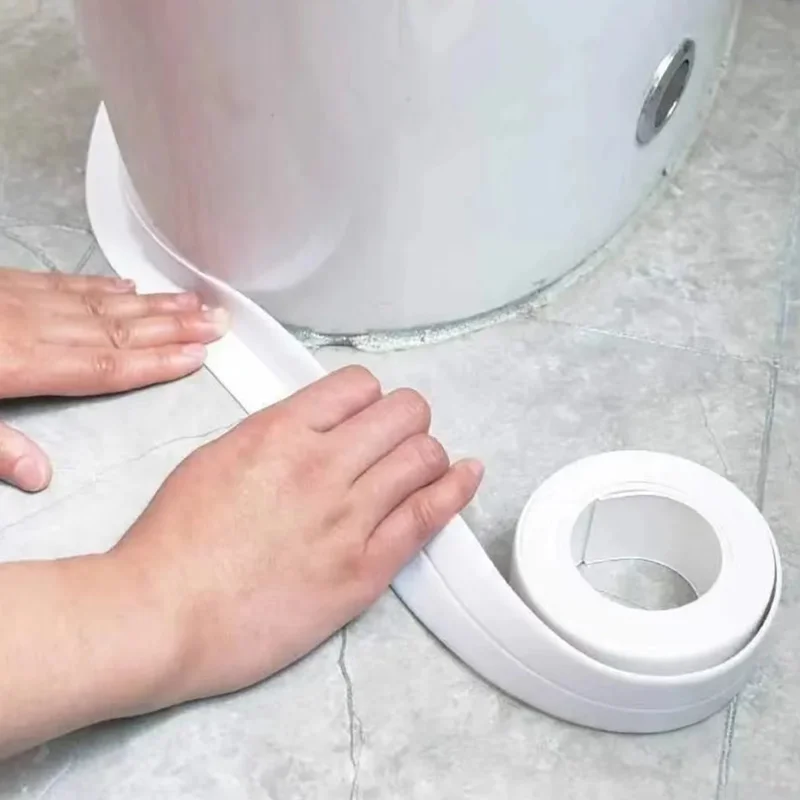 PVC 방수 벽 스티커 자체 접착 싱크 스토브 균열 스트립 주방 욕실 욕조 코너 실란트 스트립 새로운 스타일 title=PVC 방수 벽 스티커 자체 접착 싱크 스토브 균열 스트립 주방 욕실 욕조 코너 실란트 스트립 새로운 스타일 