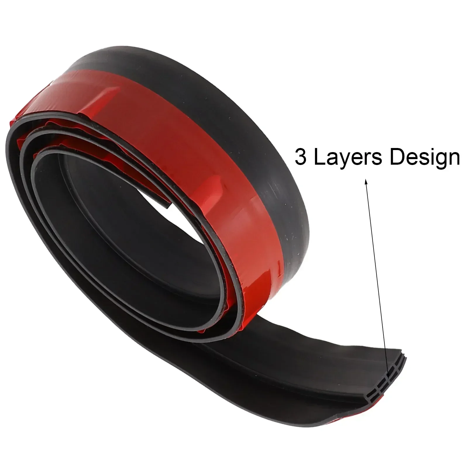 1M 도어 하단 씰링 스트립 방풍 먼지 스토퍼 가드 비 Weatherstrip 소음 감소 절연체 실러 홈 하드웨어