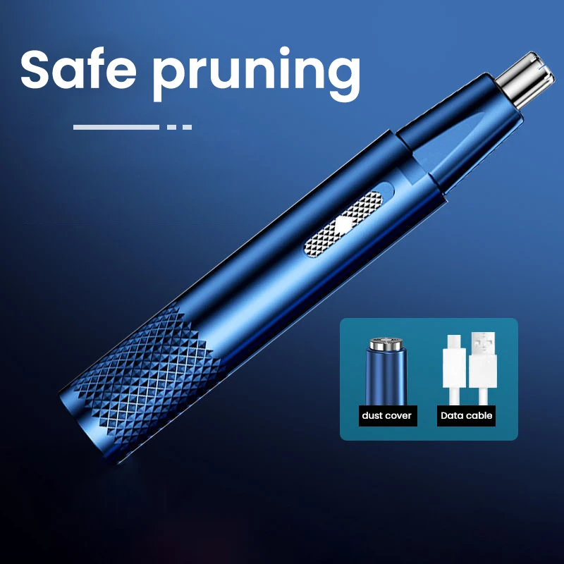 전기 코 헤어 클리퍼 충전식 다중 운동 면도기 투인원 남여 완전 자동 세척 가능 트리머